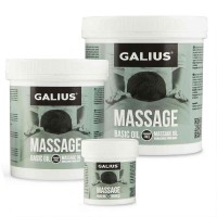 Azeite básico de masaje Galius: para todo o tipo de masajes com ligeiro aroma a alecrim