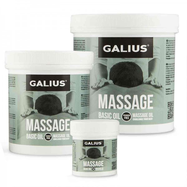 Óleo básico de massagem Galius: para todo o tipo de massagems com ligeiro aroma a alecrim Óleo básico de massagem Galius: para todo o tipo de massagems com ligeiro aroma a alecrim