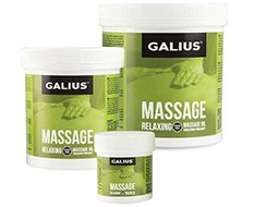 Azeites sólidos para masaje Galius