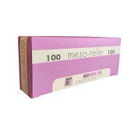 Agulha mesoterapia mero-relle amarela 30 g (0,30 x 12 mm): caixa de 100 unidades