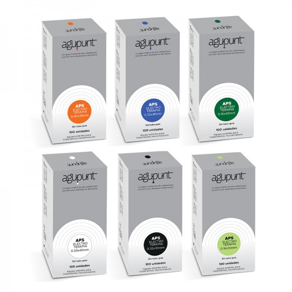 Agulha Agupunt Electroterapia (sem cano guia): As únicas agulhas especificas para trabalhar a técnica de electrólisis percutánea terapêutica (100 unidades) Agulha Agupunt Electroterapia (sem cano guia): As únicas agulhas especificas para trabalhar a técnica de electrólisis percutánea terapêutica (100 unidades)