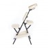 Cadeira multifuncional plegable de masaje Kinefis Relax (cores creme e negro) - Cor: Creme - Referência: Relax cream