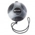 Bola Medicinal com Corda Pure2Improve: Permite treinar exercícios dinâmicos e de lançamento (pesos disponíveis) - Pesos: 6Kg - Cor Cinza - Referência: P2I110090