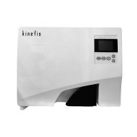 Autoclave Classe B 12 Litros Kinefis Deluxe + Destilador de água de presente: com impressora interna, duplo fechamento de segurança, USB e display LCD