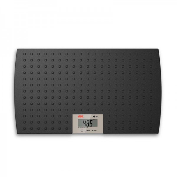 Balança veterinária digital de plataforma ADE: para animais pequenos e grandes (até 100kg) Balança veterinária digital de plataforma ADE: para animais pequenos e grandes (até 100kg)