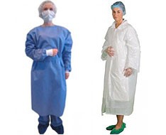 Batas sanitárias descartáveis Batas sanitárias descartáveis