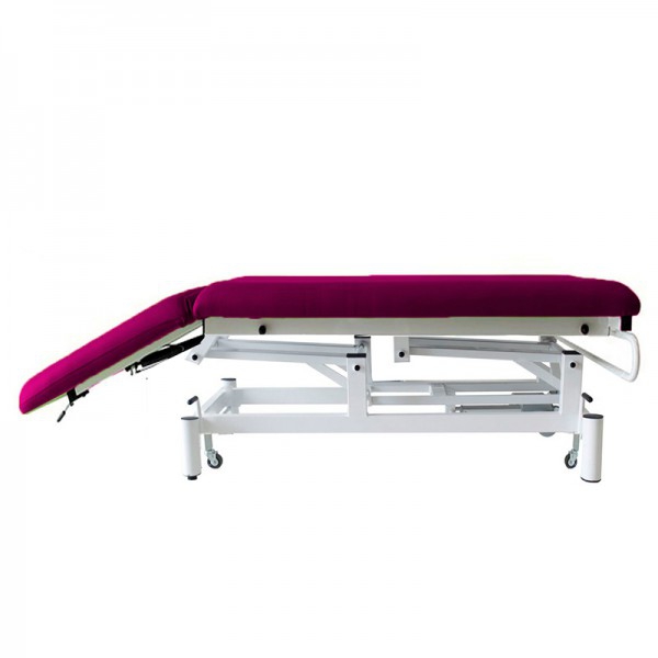 Camilla elétrica de dois corpos Kinefis Quality Colors: Com rodas escamoteables, respaldo reclinable por pistão de gás, estrutura de grande estabilidade, orifício facial e uma relação qualidade-aprecio inigualable