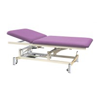 Marquesa elétrica de dois corpos, tipo Bobath, Kinefis Quality: com estrutura de aço soldado, regulação em altura com motor elétrico e rodas R1 Marquesa elétrica de dois corpos, tipo Bobath, Kinefis Quality: com estrutura de aço soldado, regulação em altura com motor elétrico e rodas R1