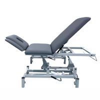 Marquesa hidráulica de 5 secções Kinefis Conforto: com cabeça ajustable, com abertura facial e apoyabrazos regulables Marquesa hidráulica de 5 secções Kinefis Conforto: com cabeça ajustable, com abertura facial e apoyabrazos regulables
