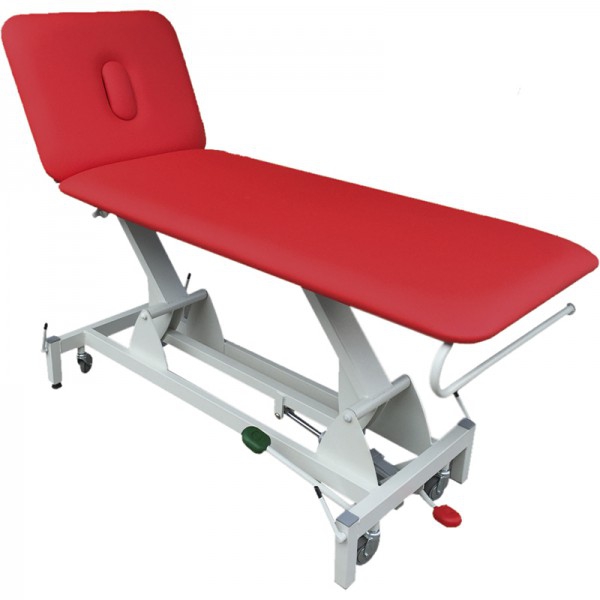 Marquesa hidráulica de dois corpos Kinefis Excellent 194 x 70 cm com rodas escamoteables: Equilíbrio ótimo em robustez - aprecio - estética Marquesa hidráulica de dois corpos Kinefis Excellent 194 x 70 cm com rodas escamoteables: Equilíbrio ótimo em robustez - aprecio - estética