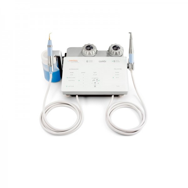 Combi Touch: Aeropulidor e ultrasonidos em um mesmo dispositivo com mais de 50 insertos Combi Touch: Aeropulidor e ultrasonidos em um mesmo dispositivo com mais de 50 insertos