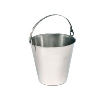 Cubo com alça de aço inoxidável, 15 L. (ATÉ FIM DE EXISTÊNCIAS) Cubo com alça de aço inoxidável, 15 L. (ATÉ FIM DE EXISTÊNCIAS)