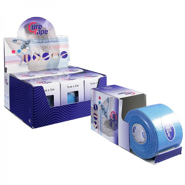 Cure Tape 5 cm x 5 mts Cor Azul Cure Tape 5 cm x 5 mts Cor Azul