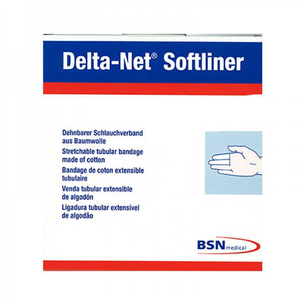 Delta-Net Nº 5 Braços: Venda tubular extensible de algodão 100% (6,8 cm x 20 metros)