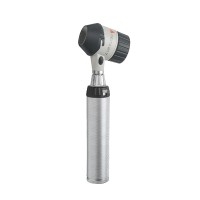 Dermatoscopio Heine Delta 20T LED: com disco de contacto com marcação de escala, com cabo recargable e fonte de alimentação de ligue