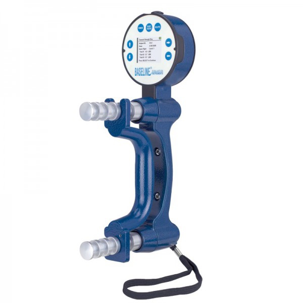 Dinamómetro Digital Baseline® BIMS 5 Posições: Medição Precisa de Força de Agarre Dinamómetro Digital Baseline® BIMS 5 Posições: Medição Precisa de Força de Agarre