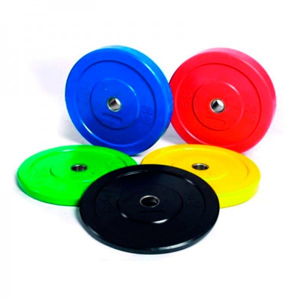 Discos Bumper: recomendados para crossfit e fitness (Disponíveis em vários pesos - aprecio por unidade) Discos Bumper: recomendados para crossfit e fitness (Disponíveis em vários pesos - aprecio por unidade)
