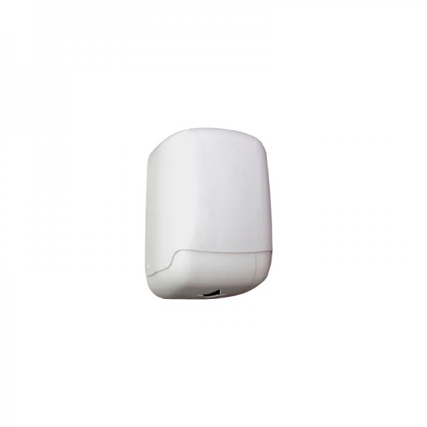 Dispensador de papel Estopim: Fabricado em plástico ABS (cor branca)