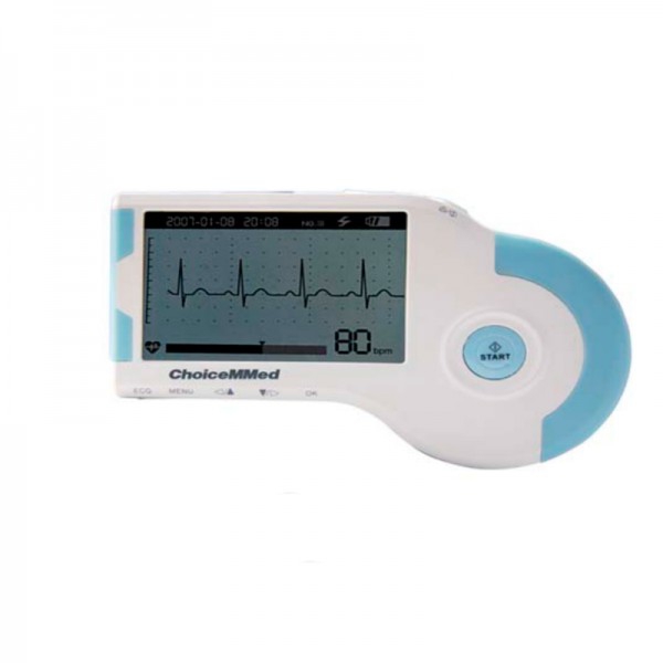 Electrocardiógrafo portátil de 1 canal - Permite a análise do paciente em só 30 segundos