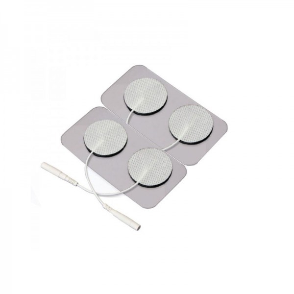 Elétrodos adesivos circular Kinefis de 5cm de diâmetro (4 unidades por saca) Elétrodos adesivos circular Kinefis de 5cm de diâmetro (4 unidades por saca)
