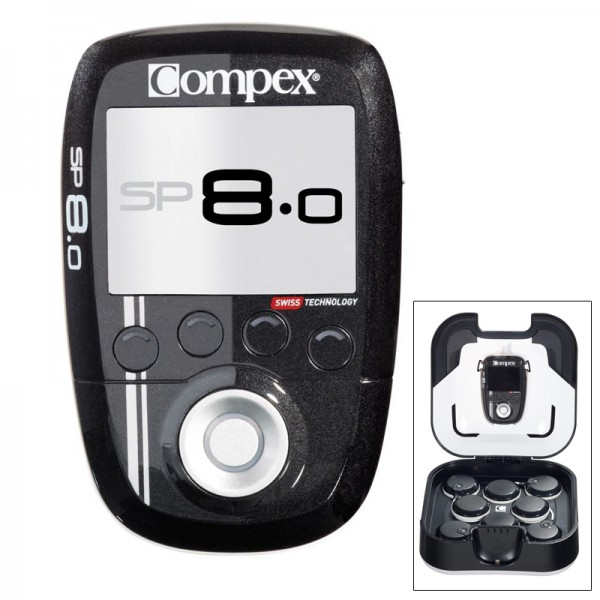 Eletroestimulador Wireless Compex SP 8.0: Eletroestimulador profissional sem cabos Eletroestimulador Wireless Compex SP 8.0: Eletroestimulador profissional sem cabos