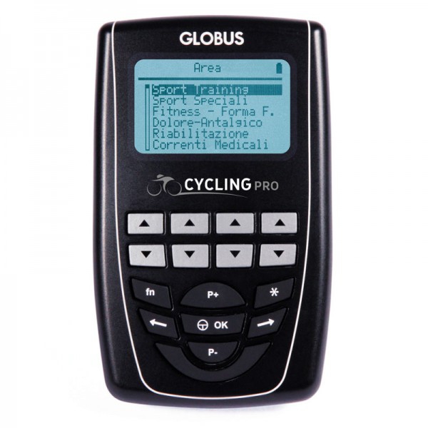 Eletroestimulador Globus Cycling Pró: quatro canais e 270 programas: perfeito para ciclistas de rota e montanha Eletroestimulador Globus Cycling Pró: quatro canais e 270 programas: perfeito para ciclistas de rota e montanha