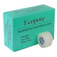 Esparadrapo Ecopore plástico 5 x 10m (Caixa 6 unidades) Esparadrapo Ecopore plástico 5 x 10m (Caixa 6 unidades)