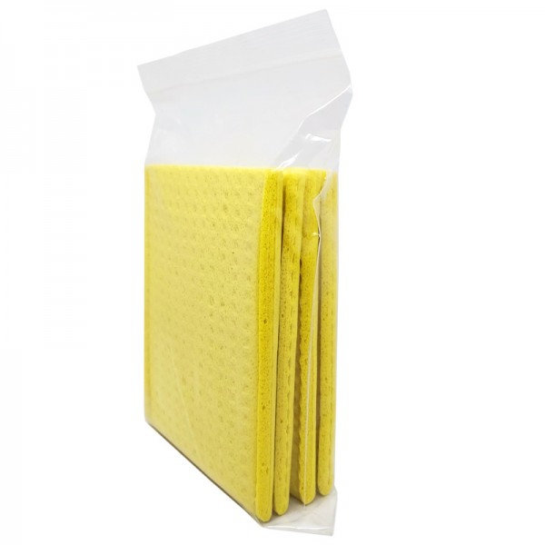 Esponjas absorbentes para cobrir elétrodos de 5cm x 10cm (pack de 4 unidades)