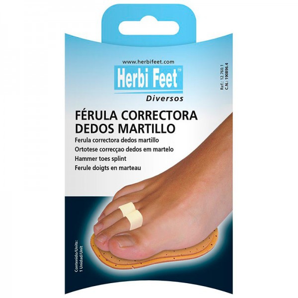 Férula de proteção de dedos em martelo: dois dedos Férula de proteção de dedos em martelo: dois dedos