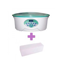 Fundidor de parafina digital Finex 5 Litros + 4 unidades de parafina neutra de 1 kg de PRESENTE Fundidor de parafina digital Finex 5 Litros + 4 unidades de parafina neutra de 1 kg de PRESENTE