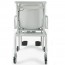 Balança de cadeira Seca 952 com capacidade 200 kg: com apoyabrazos e apoyapiés abatibles, travão e assento ergonómico