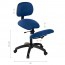 Cadeira ergonómica com arrodilladero: Com base negra, respaldo e regulable (Várias cores disponíveis)