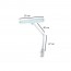 Candeeiro 84 leds luz regulable 6000k com pinza para fixação (quatro unidades) Candeeiro 84 leds luz regulable 6000k com pinza para fixação (quatro unidades)