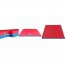 Tatami Puzzle reversível Kinefis cor azul - vermelho (grossura 25 mm)