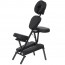 Cadeira multifuncional plegable de masaje com estrutura de alumínio Brium: Com saca de transporte e almofada pectoral incluídos