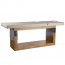 Marquesa fixa de SPA Occi Wooden Bed: Com duas secções, estrutura de madeira natural e inclinação regulable Marquesa fixa de SPA Occi Wooden Bed: Com duas secções, estrutura de madeira natural e inclinação regulable