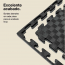 Tatami Puzzle reversível Kinefis modelo F40 (grossura 40 mm e textura cinco linhas) - Cores: negra-cinza Tatami Puzzle reversível Kinefis modelo F40 (grossura 40 mm e textura cinco linhas) - Cores: negra-cinza