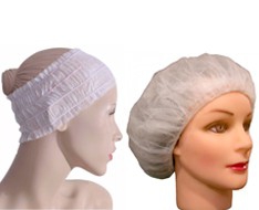 Toucas descartáveis Toucas descartáveis