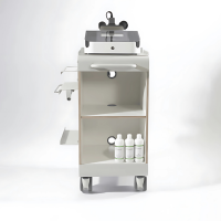 Carrinho multifuncional para profissionais Häp em cor cinza clara Carrinho multifuncional para profissionais Häp em cor cinza clara