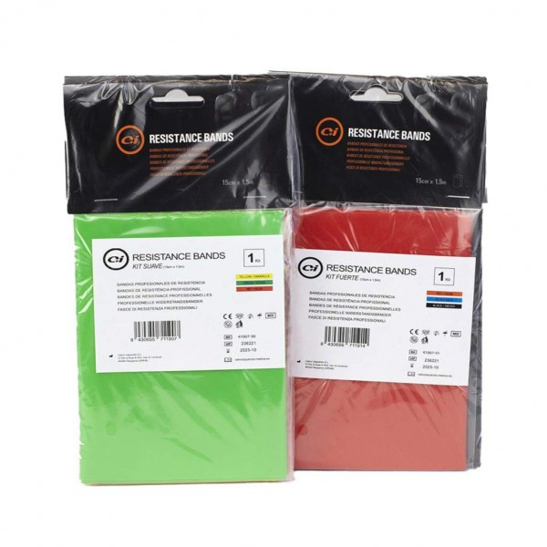 Kit bandas elásticas sem látex 1,5 metros (3 unidades) Kit bandas elásticas sem látex 1,5 metros (3 unidades)