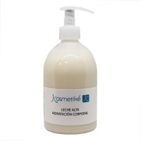 Leite Alto Hidratación Corporal Kosmetiké Profissional 500 cc: Hidrata e nutre a pele, com propriedades calmantes Leite Alto Hidratación Corporal Kosmetiké Profissional 500 cc: Hidrata e nutre a pele, com propriedades calmantes