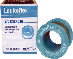 Leukoflex (Esparadrapo hipoalergénico de plástico) Leukoflex (Esparadrapo hipoalergénico de plástico)