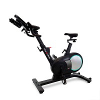 Bicicleta indoor BH Fitness Lyon H9115: Smart Bike com conectividade total e travão magnético equivalente a 16kg Bicicleta indoor BH Fitness Lyon H9115: Smart Bike com conectividade total e travão magnético equivalente a 16kg