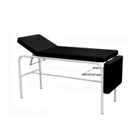 Marquesa fixa de exploração Kinefis Pró Plus: Três corpos, com estrutura de aço cromado e fabricação nacional. Com cabecero e piecero abatible (medidas: 140/180 x 55 x 80cm) Marquesa fixa de exploração Kinefis Pró Plus: Três corpos, com estrutura de aço cromado e fabricação nacional. Com cabecero e piecero abatible (medidas: 140/180 x 55 x 80cm)