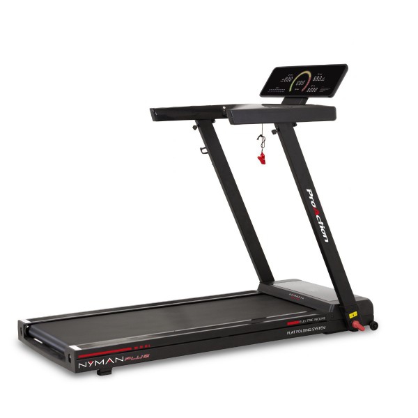 Fita de correr Nyman Plus Ultra-plegable BH Fitness: perfeita para os utentes que querem praticar um exercício moderado em casa Fita de correr Nyman Plus Ultra-plegable BH Fitness: perfeita para os utentes que querem praticar um exercício moderado em casa