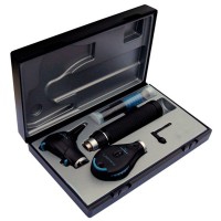 Otoscopio / Oftalmoscopio Riester ri-scope® L. Oto-L3/Oftalmo-L2  LED/XL 3.5V, cabo tipo C para duas baterias de litio Otoscopio / Oftalmoscopio Riester ri-scope® L. Oto-L3/Oftalmo-L2  LED/XL 3.5V, cabo tipo C para duas baterias de litio
