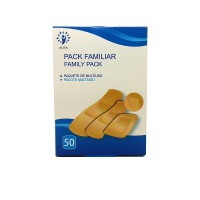 Pack Familiar de Apósitos Kinefis - 50 unidades de quatro tamanhos diferentes