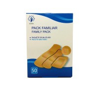 Pack Familiar de Apósitos Kinefis - 50 unidades de quatro tamanhos diferentes Pack Familiar de Apósitos Kinefis - 50 unidades de quatro tamanhos diferentes