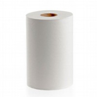Papel secamanos para dispensador mini-estopim, liso, massa, duas capas (pacote de 12 uds) Papel secamanos para dispensador mini-estopim, liso, massa, duas capas (pacote de 12 uds)