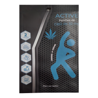 Parche Transdérmico de CBD Ative para Homem 32 mg: 24 h Libertação Prolongada Parche Transdérmico de CBD Ative para Homem 32 mg: 24 h Libertação Prolongada
